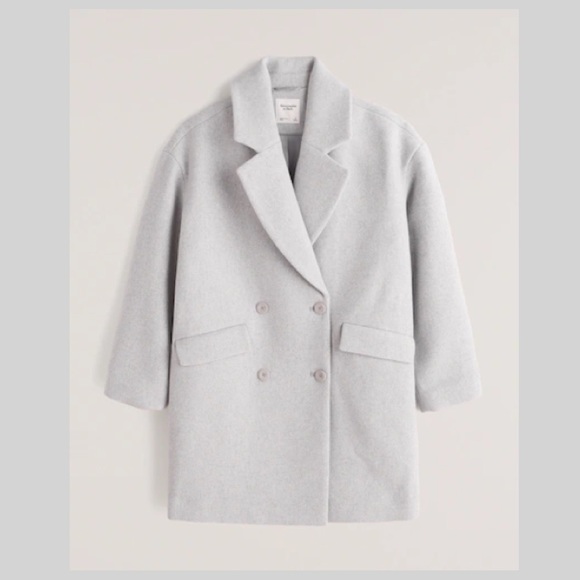 Abercrombie & Fitch - Short Wool Blend Blazer - Picture 1 of 2